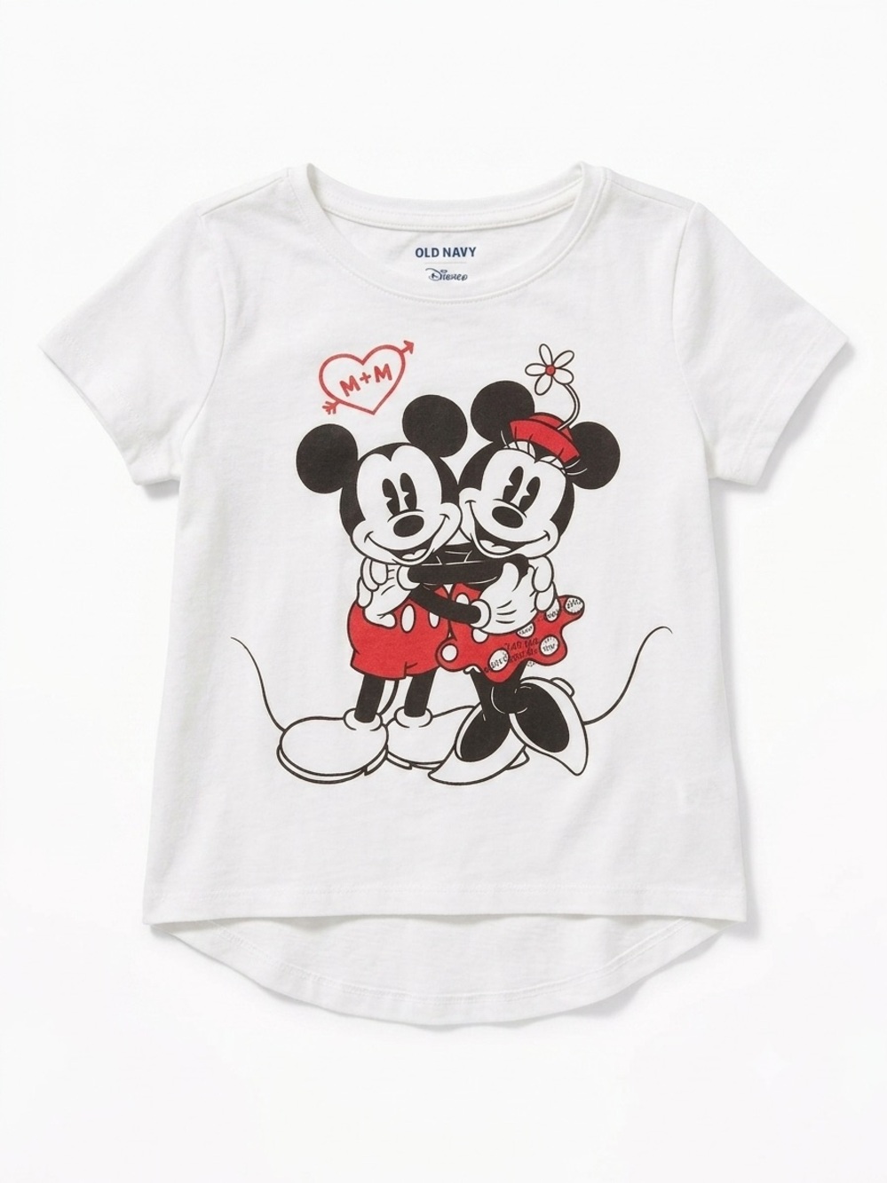 Old Navy x Disney Mickey and Minnie Mouse Short Sleeve Graphic Tee - XS (5)